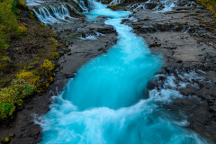 Bruarfoss-at-Sunset