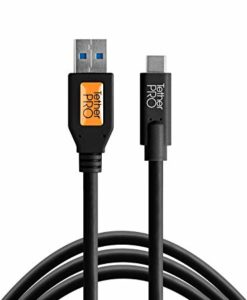 TetherPro USB 3.0 USB-A to USB-C Black 4.5M/15ft