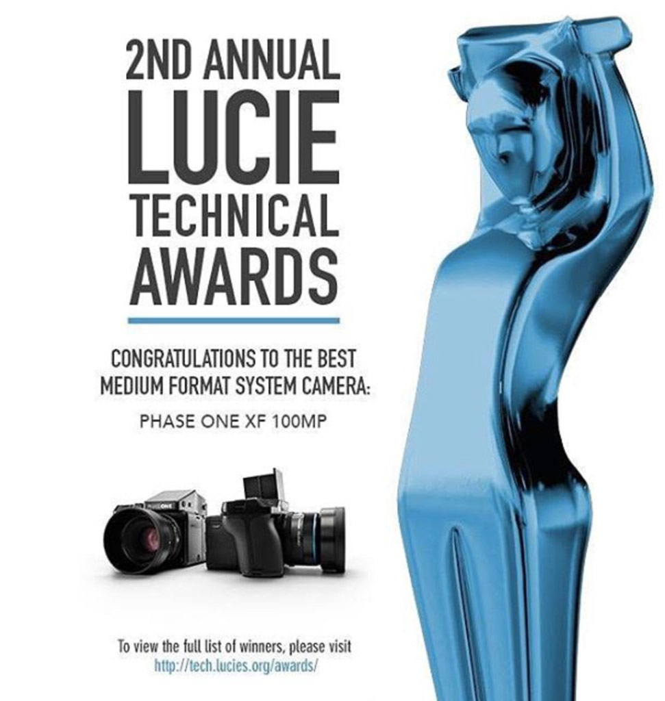 XF 100mp Wins the Lucie Award DT Photo